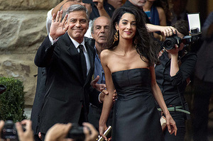 Как начиналась семейная жизнь Джорджа Клуни и Амаль Аламуддин